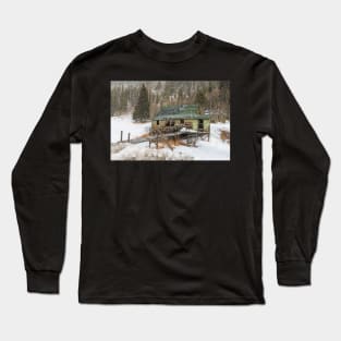 Snow and Haunted Long Sleeve T-Shirt